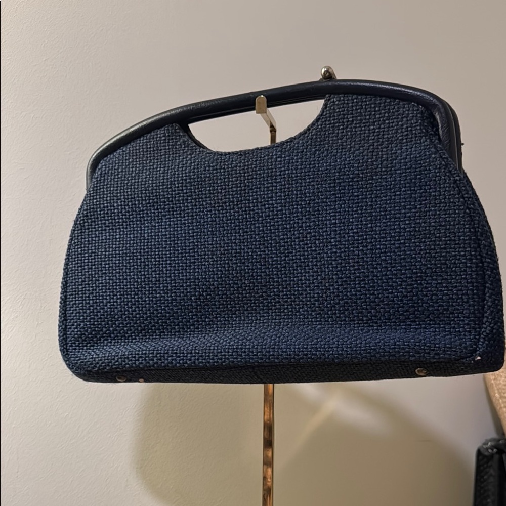JR Florida Elegant Navy Blue Women's Handbag